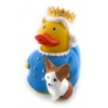 Queen Elizabeth Rubber Duck with Corgi LUXY